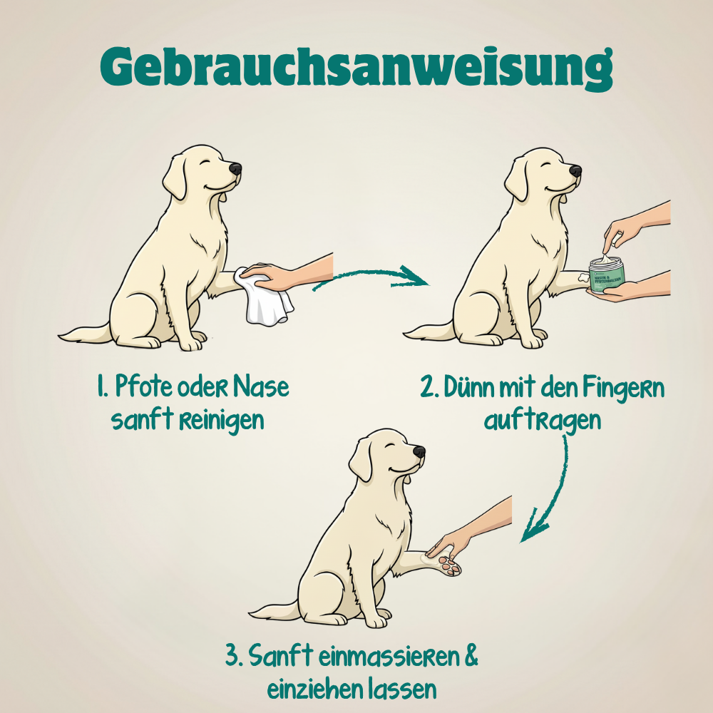 Nasen- & Pfotenbalsam | 100 % Natürlich