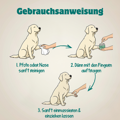 Nasen- & Pfotenbalsam | 100 % Natürlich