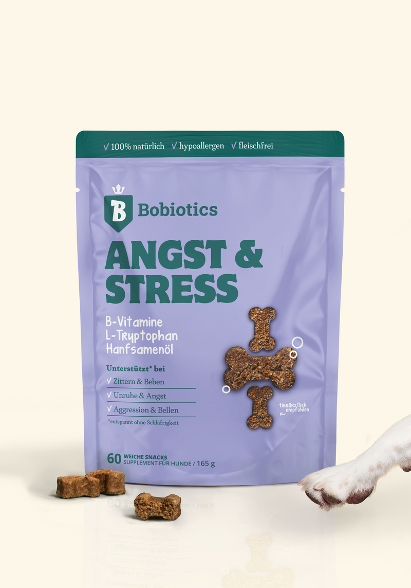 Anti-Stress & Angst | 60 Snacks | 100 % natürlich