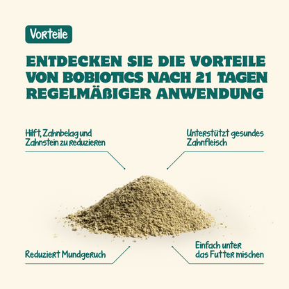 Frischer Atem & Zähne | 60 Messlöffel | 100 % natürlich