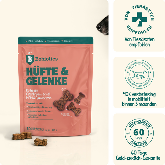 Hüfte & Gelenke | 60 Snacks | 100 % natürlich