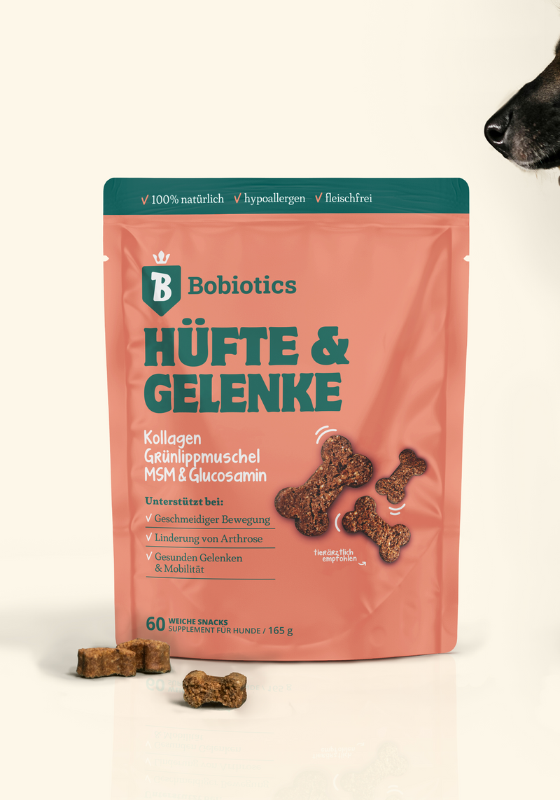 Hüfte & Gelenke | 60 Snacks | 100 % natürlich